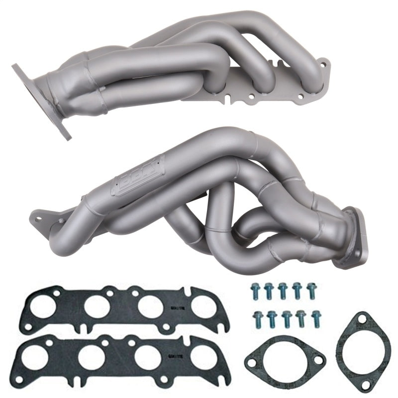 BBK 11-14 Mustang GT Shorty Tuned Length Exhaust Headers - 1-5/8 Titanium — Photo - Primary
