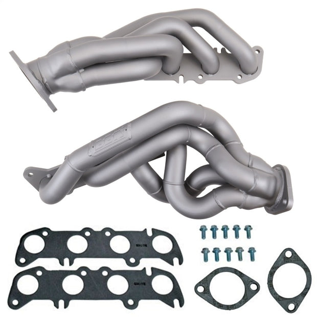 BBK 11-14 Mustang GT Shorty Tuned Length Exhaust Headers - 1-5/8 Titanium — Photo - Primary