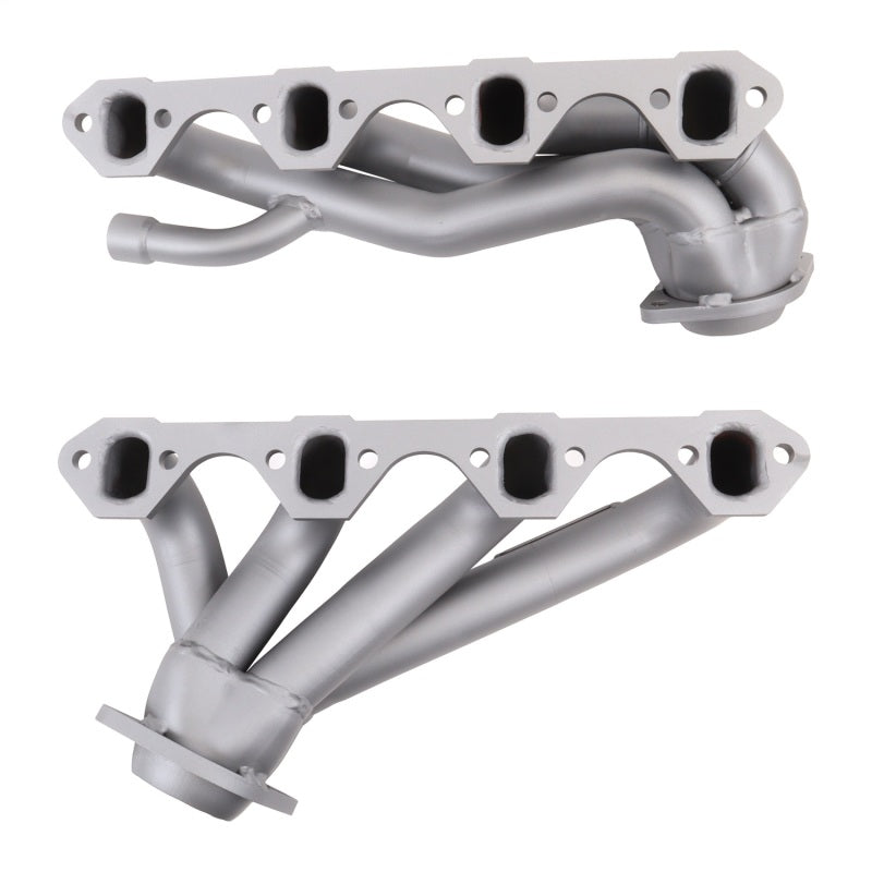 BBK 87-95 Ford F150 Truck 5.8 351 Shorty Unequal Length Exhaust Headers - 1-5/8 Titanium Ceramic — Photo - out of package