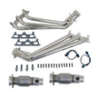 BBK 10-11 Camaro V6 Long Tube Exhaust Headers With Converters - 1-5/8 Chrome — Photo - Primary