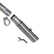 BBK 86-04 Mustang Cat Back Kit Varitune Mufflers Stainless Steel Tips — Photo - Unmounted