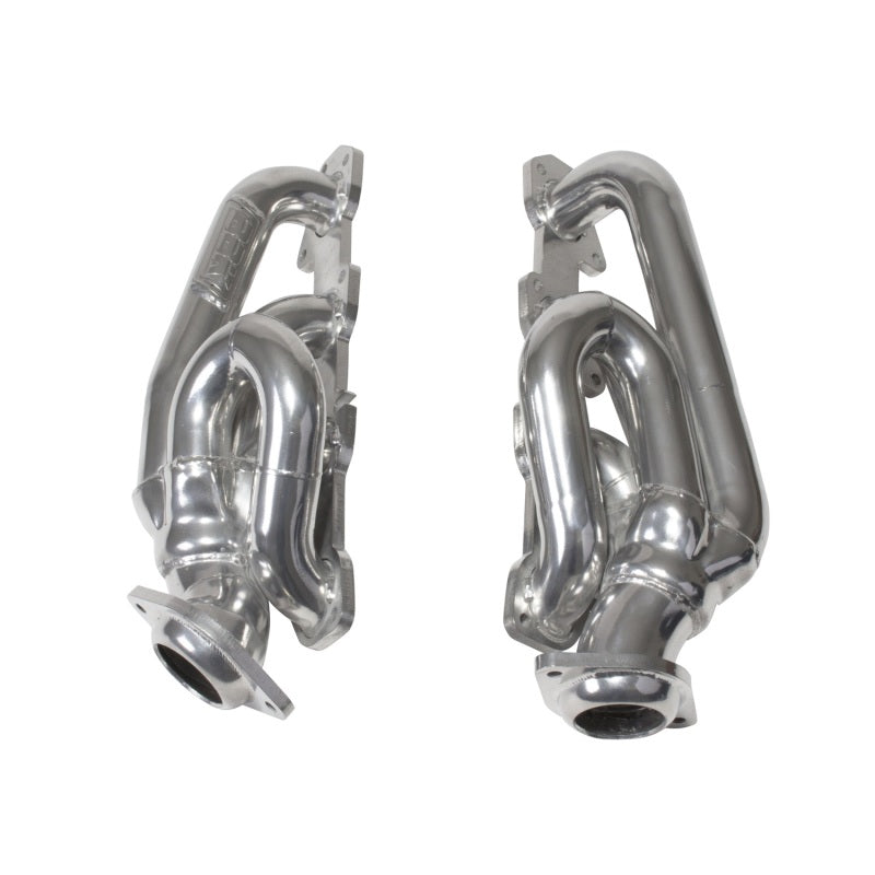 BBK 09-18 Dodge Ram 5.7L Hemi Shorty Tuned Length Exhaust Headers - 1-3/4 Silver Ceramic — Photo - Unmounted