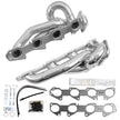 BBK 09-18 Dodge Ram 5.7L Hemi Shorty Tuned Length Exhaust Headers - 1-3/4 Silver Ceramic — Photo - Primary