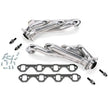 Ford Mustang 351 Swap 1-5/8 Shorty Exhaust Headers Polished Silver Ceramic 79-93