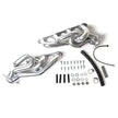 Ford Mustang 5.0 1-5/8 Shorty Equal Length Exhaust Headers Polished Silver Ceramic 86-93