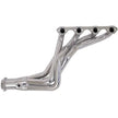 Ford Mustang 5.0 1-5/8 Long Tube Exhaust Headers Automatic Trans Polished Silver Ceramic 79-93