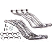 Ford Mustang 351 Swap 1-3/4 Long Tube Exhaust Headers Polished Silver Ceramic 86-93