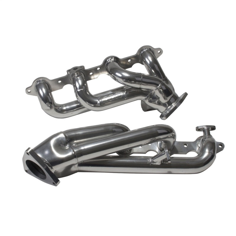 BBK 99-04 GM Truck SUV 4.8 5.3 Shorty Tuned Length Exhaust Headers - 1-3/4 Titanium Ceramic — Photo - Unmounted