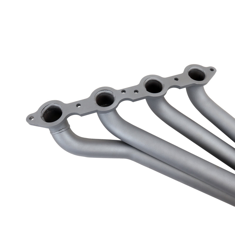 BBK 10-15 Camaro LS3 L99 Long Tube Exhaust Headers With Converters - 1-3/4 Chrome — Photo - Unmounted