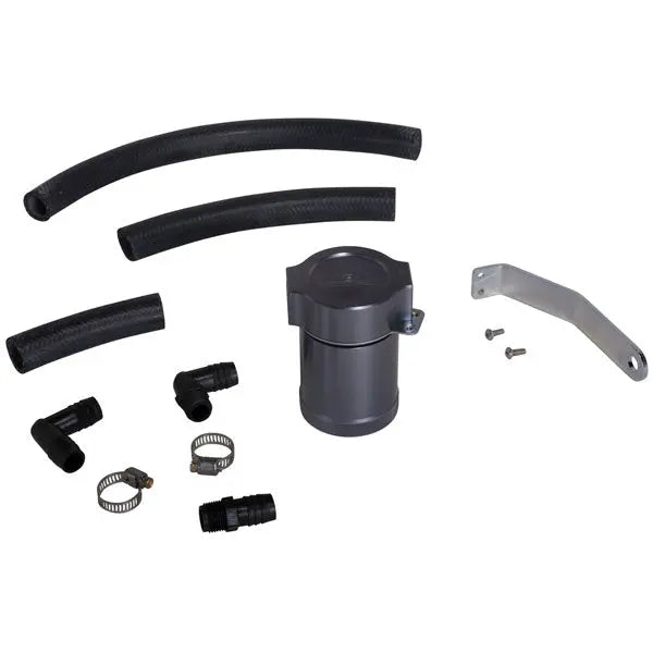 Ford Mustang GT GT350 Oil Separator Kit With Billet Aluminum Catch Can 18-23