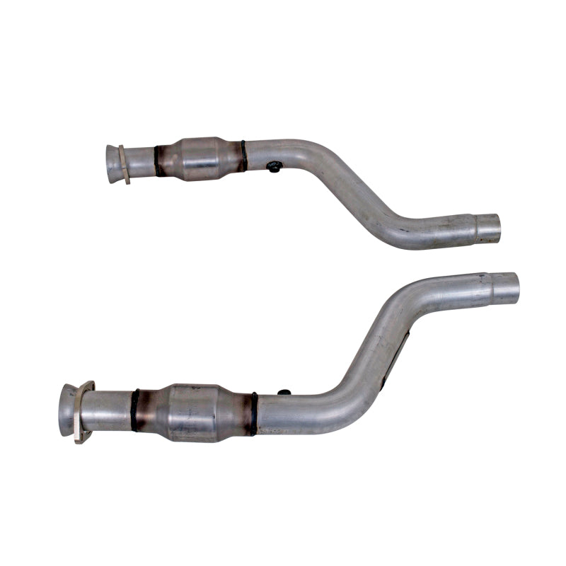 BBK 05-15 Dodge Challenger Charger Short Mid X Pipe w/Catalytic Converters 2-3/4 For LT Headers — User 1