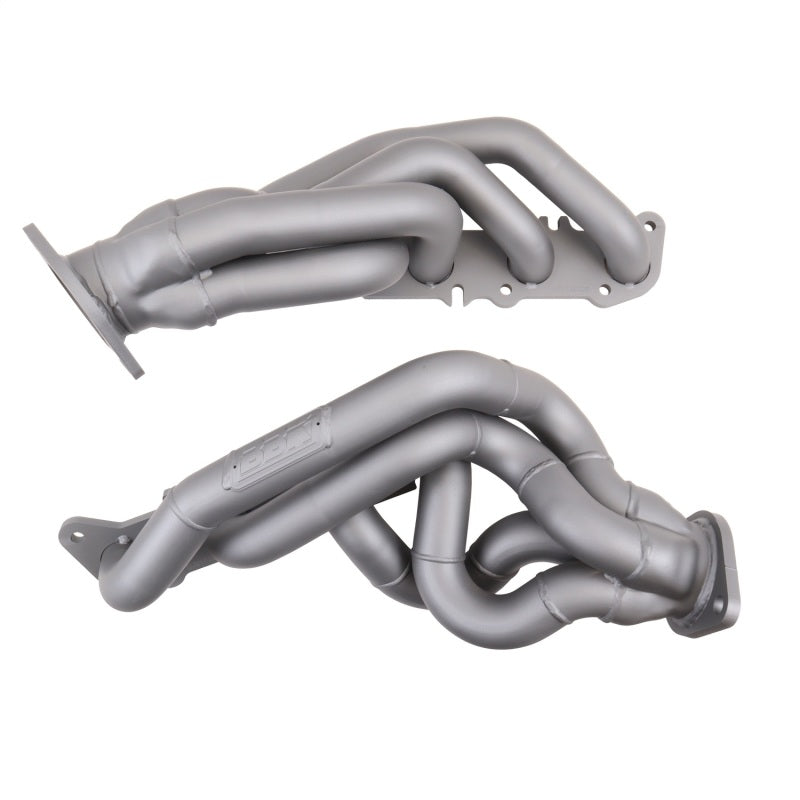 BBK 11-14 Mustang GT Shorty Tuned Length Exhaust Headers - 1-5/8 Titanium — Photo - Unmounted