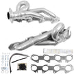 BBK 19-23 Dodge Ram 1500 5.7L (Ex. MegaCab) Shorty Tuned Exhaust Headers - 1-3/4in Silver Ceramic — Photo - Primary