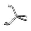 BBK 11-14 Mustang 3.7 V6 High Flow X Pipe With Catalytic Converters - 2-1/2 — User 2