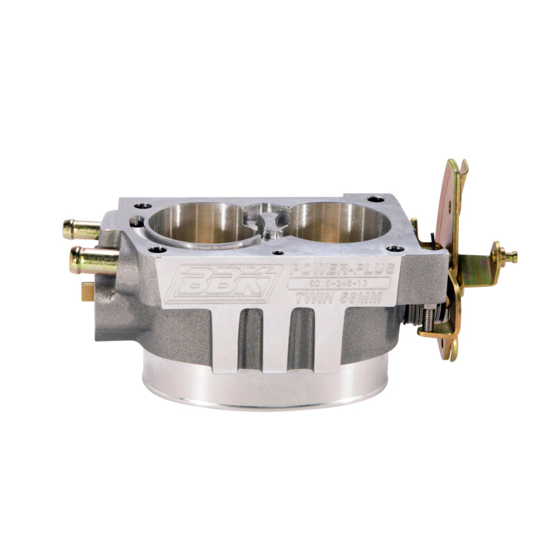 BBK 92-93 GM LT1 5.7 Twin 58mm Throttle Body BBK Power Plus Series — Photo - Unmounted
