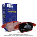 EBC 03-04 Audi A4 1.8 Turbo Redstuff Front Brake Pads