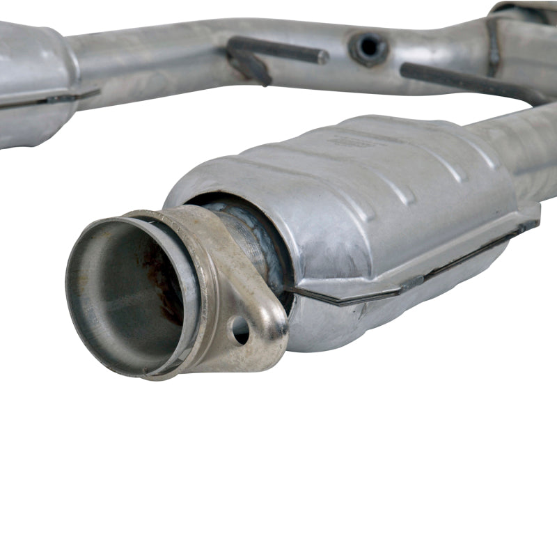 BBK 96-04 Mustang 4.6 GT / Cobra Short Mid H Pipe w Catalytic Converters 2-1/2 For Long Tube Headers — User 2