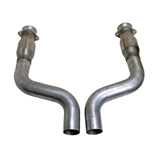 BBK 09-20 Dodge Challenger/Charger 5.7L Hemi 3in Mid Pipe w/ Converters — Photo - Primary