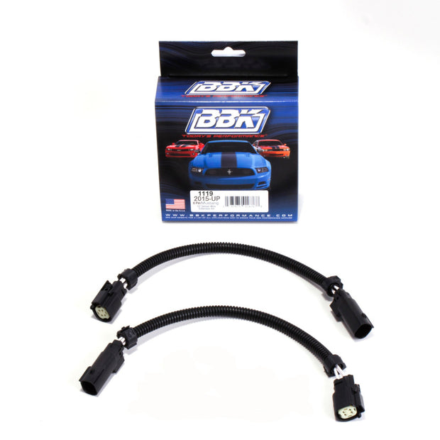 BBK 2015 Mustang GT V6 6-Pin Front O2 Sensor Wire Harness Extensions 12 (pair) — Photo - Primary