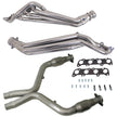 BBK 11-14 Ford Mustang GT 1-3/4 Long Tube Headers w/High Flow Catted Mid Pipe (Silver Ceramic) — Photo - Primary