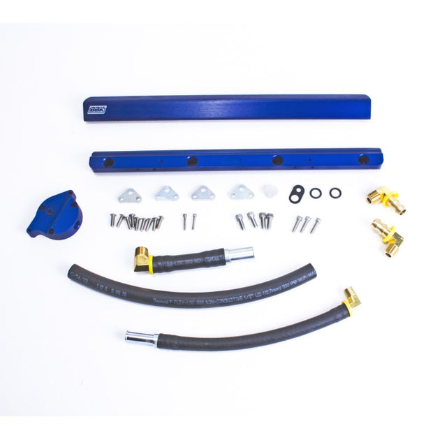 BBK 86-93 Mustang 5.0 High Flow Billet Aluminum Fuel Rail Kit — Photo - Primary