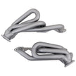 BBK 96-98 GM Truck SUV 5.0 5.7 Shorty Tuned Length Exhaust Headers - 1-5/8 Titanium Ceramic — Photo - Unmounted