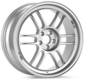 Enkei RPF1 17x10 5x114.3 38mm Offset 73mm Bore Silver Wheel 93-98 Supra