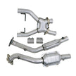 BBK 96-98 Mustang 4.6 Cobra High Flow X Pipe With Catalytic Converters - 2-1/2 — Photo - Unmounted