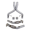 BBK 05-10 Mustang 4.6 GT High Flow X Pipe With Catalytic Converters - 2-3/4 — Photo - Unmounted