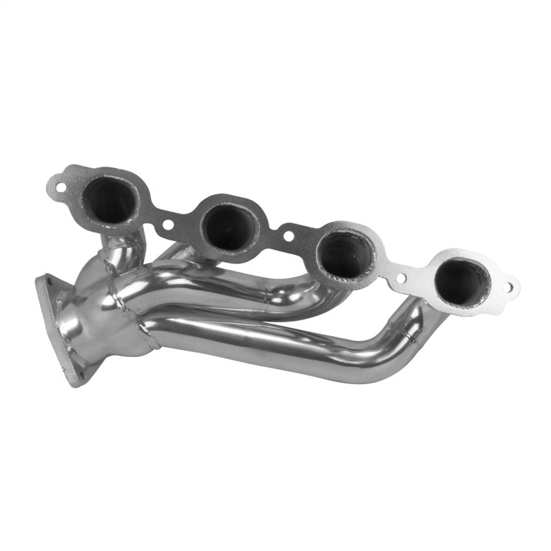 BBK 14-18 GM Truck 5.3/6.2 1 3/4in Shorty Tuned Length Headers - Polished Silver Ceramic — Photo - Unmounted