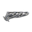 Ford F150 302 5.0 1-5/8 Shorty Exhaust Headers Polished Silver Ceramic 87-95