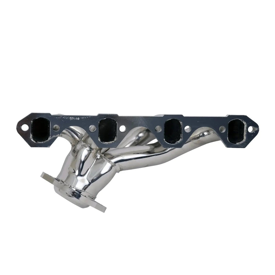 Ford F150 302 5.0 1-5/8 Shorty Exhaust Headers Polished Silver Ceramic 87-95