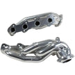 Ford F150 5.4 1-5/8 Shorty Exhaust Headers Polished Silver Ceramic 99-03