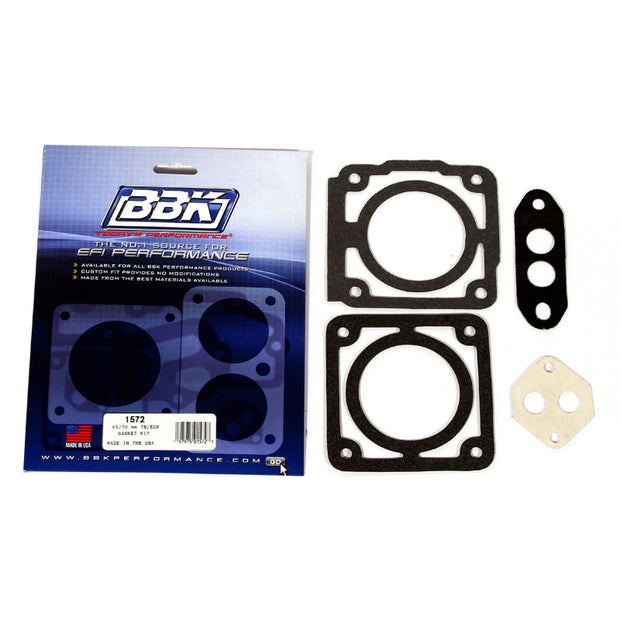 BBK 86-93 Mustang 5.0 65 70mm Throttle Body Gasket Kit — Photo - Primary