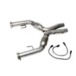 BBK 05-10 Mustang 4.6 Short Mid X Pipe With Catalytic Converters 2-3/4 For BBK Long Tube Headers — Photo - Primary