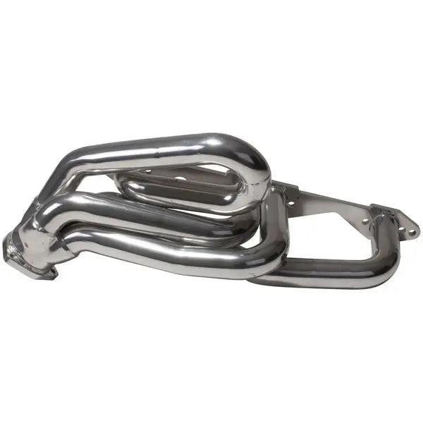 Chevrolet GM Truck SUV 5.0 5.7 1-5/8 Shorty Exhaust Headers Polished Silver Ceramic 96-99
