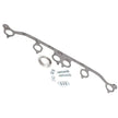 Jeep Cherokee Wrangler 4.0 1-1/2 Shorty Exhaust Header Polished Silver Ceramic 91-99