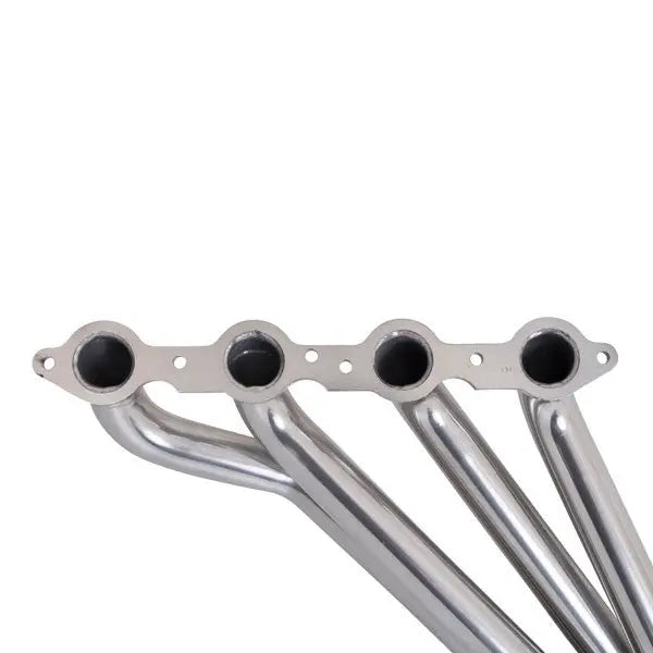 Chevrolet Camaro SS 1-7/8 Long Tube Exhaust Headers With High Flow Cats Polished Silver Ceramic 10-15