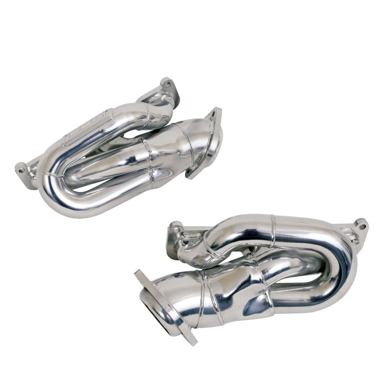 BBK 11-15 Ford Mustang 3.7L Shorty Tuned Length Headers - 1-5/8 Silver Ceramic (CARB EO 11-14 Only) — Photo - Unmounted