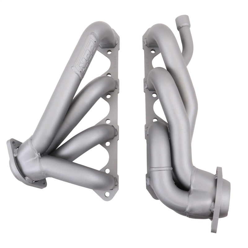 BBK 87-95 Ford F150 Truck 5.8 351 Shorty Unequal Length Exhaust Headers - 1-5/8 Titanium Ceramic — Photo - out of package