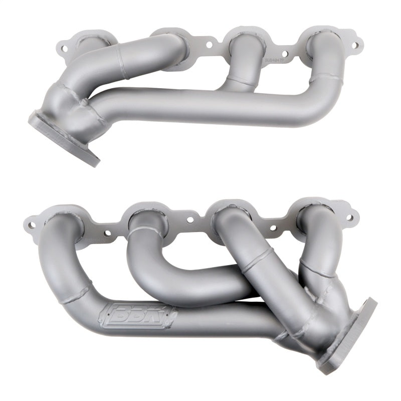 BBK 14-18 GM Truck 5.3/6.2 1 3/4in Shorty Tuned Length Headers - Titanium Ceramic — Photo - Primary