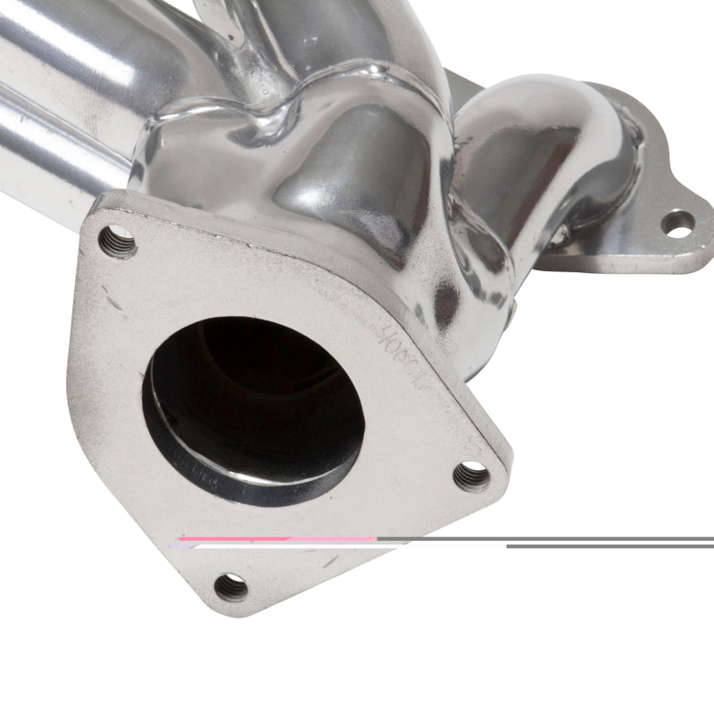 BBK 99-04 GM Truck SUV 4.8 5.3 Shorty Tuned Length Exhaust Headers - 1-3/4 Silver Ceramic — Photo - out of package