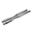 BBK 15-20 Ford Mustang GT 5.0L Resonator Delete X-Pipe (For Use w/Shorties Or Stock Manifolds) — Photo - Primary