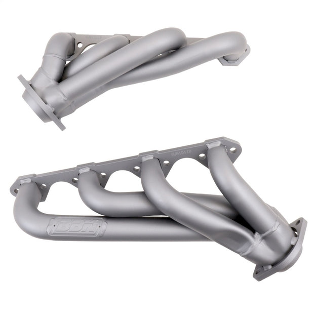 BBK 79-93 Mustang 351 Swap Shorty Unequal Length Exhaust Headers - 1-5/8 Titanium Ceramic — Photo - Primary