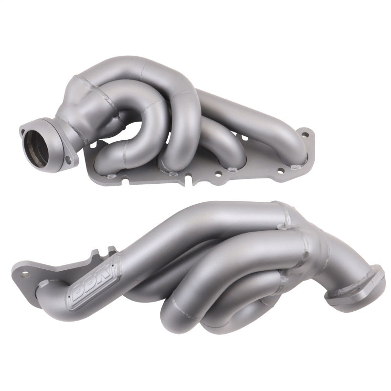 BBK 11-14 Ford F-150 Coyote 5.0 Shorty Tuned Length Exhaust Headers - 1-3/4in Titanium Ceramic — Photo - out of package