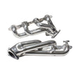 BBK 99-04 GM Truck SUV 4.8 5.3 Shorty Tuned Length Exhaust Headers - 1-3/4 Silver Ceramic — Photo - out of package