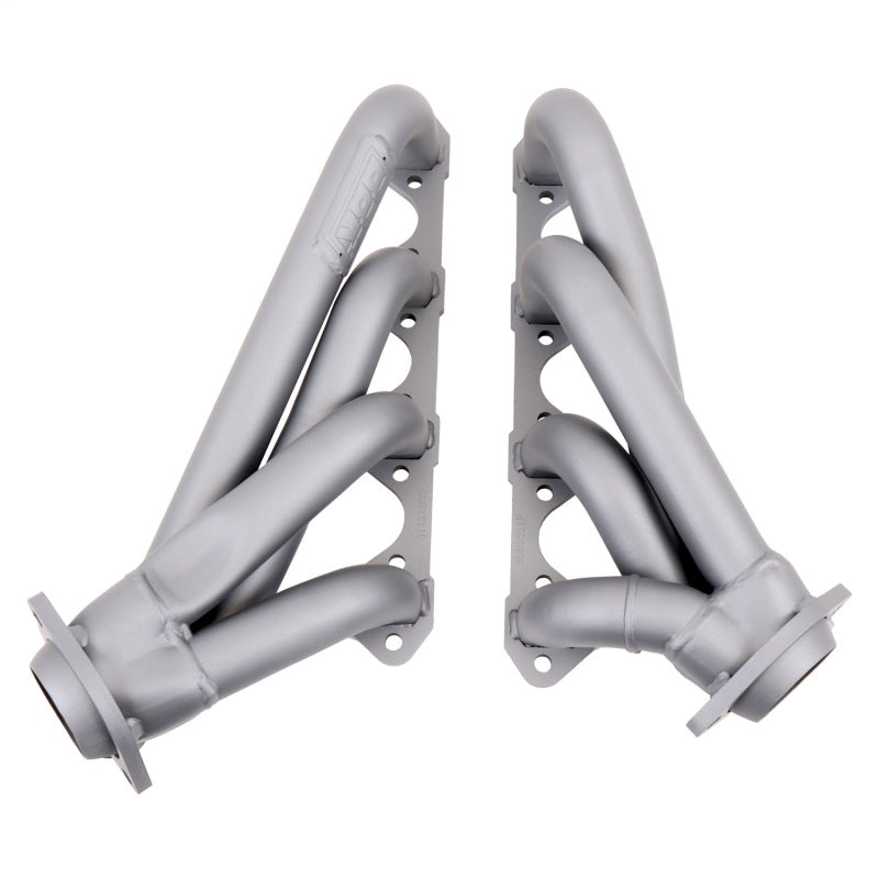 BBK 79-93 Mustang 351 Swap Shorty Unequal Length Exhaust Headers - 1-5/8 Titanium Ceramic — Photo - out of package