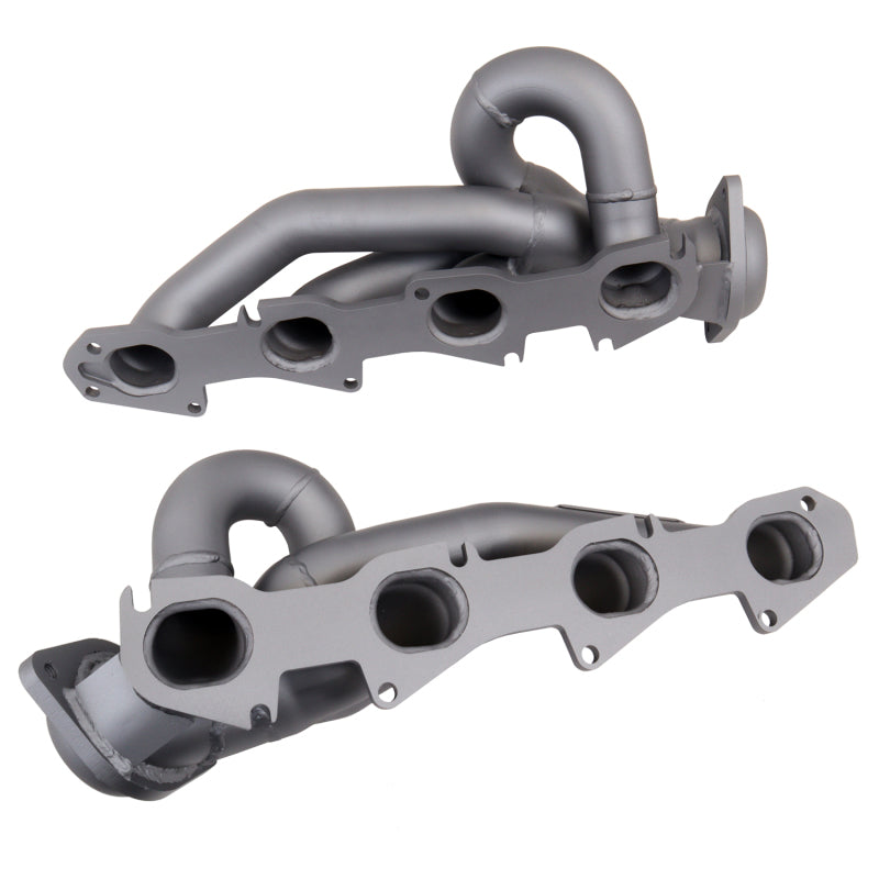BBK 09-18 Dodge Ram 5.7L Hemi Shorty Tuned Length Exhaust Headers - 1-3/4 Titanium Ceramic — Photo - Unmounted