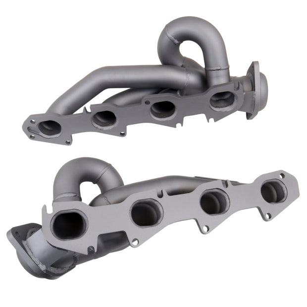 BBK 09-18 Dodge Ram 5.7L Hemi Shorty Tuned Length Exhaust Headers - 1-3/4 Titanium Ceramic — Photo - Unmounted