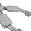 BBK 99-04 Mustang 4.6 GT / Cobra High Flow X Pipe With Catalytic Converters - 2-1/2 — Photo - Unmounted